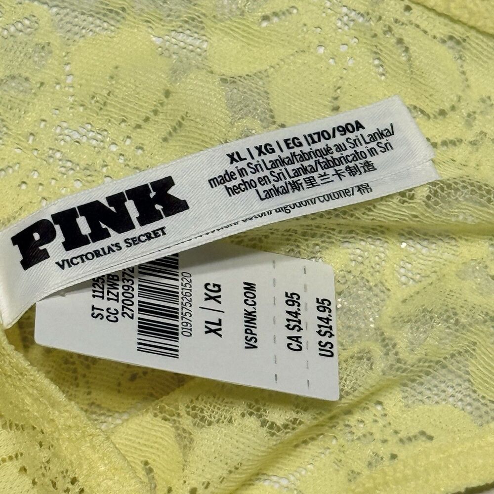 Victorias Secret Panties 4 Pack | PINK | New With Tags | Thong/String | High Leg - Picture 13 of 13